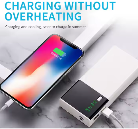 Battery Charger High Capacity Digital Display Fast Charging Power Bank Multi Mobile Power Station Mobile Phone Giveaway Gifts