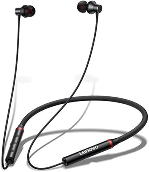Lenovo HE05X Waterproof Magnetic Bluetooth Wireless Earphones with Microphone - Black