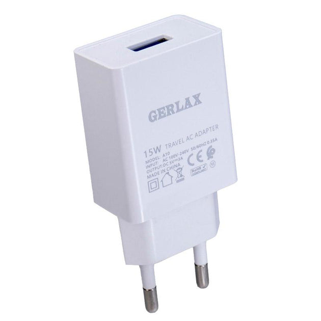 Gerlax A10 15W Travel USB Wall Charger – Universal Fast Charging Adapter