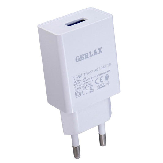 Gerlax A10 15W Travel USB Wall Charger – Universal Fast Charging Adapter