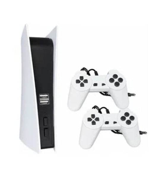 Game Station 5 USB Wired Video Game Console With 200 Classic Games 8 Bit GS5 TV Console Retro Handheld Game Player AV Output - White