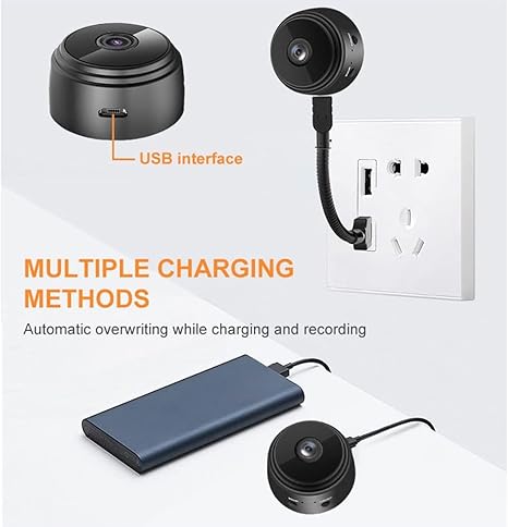 A9 Mini Camera WiFi 1080P HD IP Camera - Home Security Magnetic Wireless Mini Camcorder with IR Night Vision