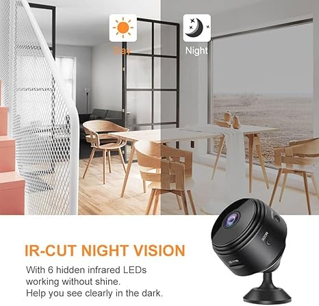 A9 Mini Camera WiFi 1080P HD IP Camera - Home Security Magnetic Wireless Mini Camcorder with IR Night Vision