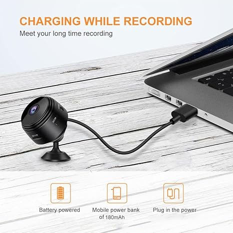 A9 Mini Camera WiFi 1080P HD IP Camera - Home Security Magnetic Wireless Mini Camcorder with IR Night Vision