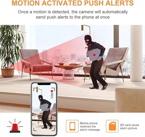A9 Mini Camera WiFi 1080P HD IP Camera - Home Security Magnetic Wireless Mini Camcorder with IR Night Vision