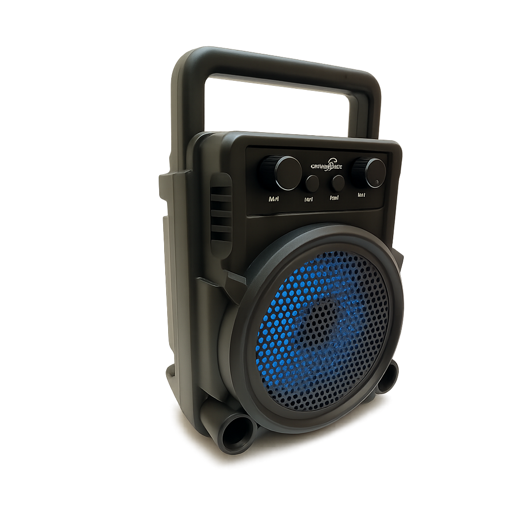 KTS Small Speaker GTS-1360 – Portable Wireless 3 Inch Speaker with Extra Bass and TWS Technology