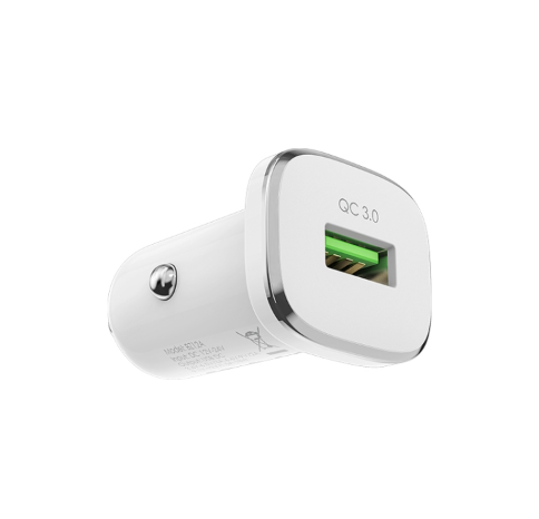 Borofone BZ12A 3A Hengrui Lasting Power Single Port QC3.0 USB Car Charger