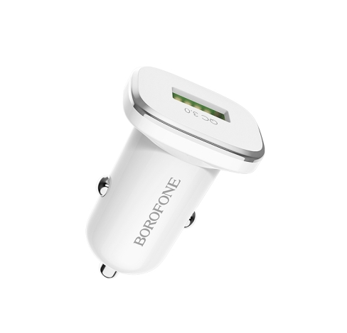 Borofone BZ12A 3A Hengrui Lasting Power Single Port QC3.0 USB Car Charger
